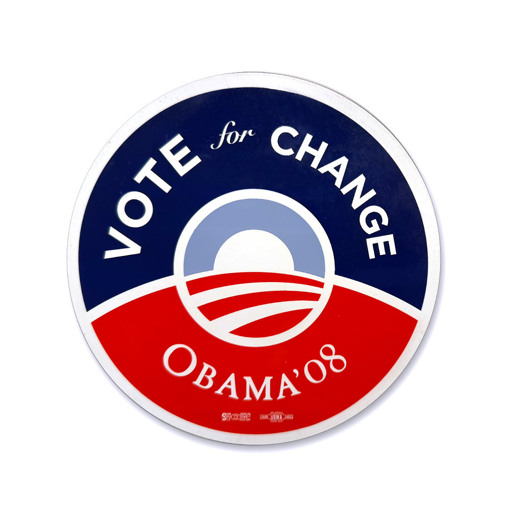 Obama 2008 Hope and Change Campaign Magnet