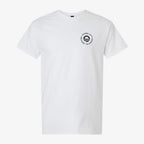 The Bring Change Home Youth T-Shirt is a classic white tee featuring a small circular logo with a stylized O and the words "OBAMA PRESIDENTIAL CENTER" on the upper left chest—a timeless piece from the Obama Foundation that's perfect for inspiring young trailblazers.