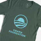Obama Foundation Green T-Shirt